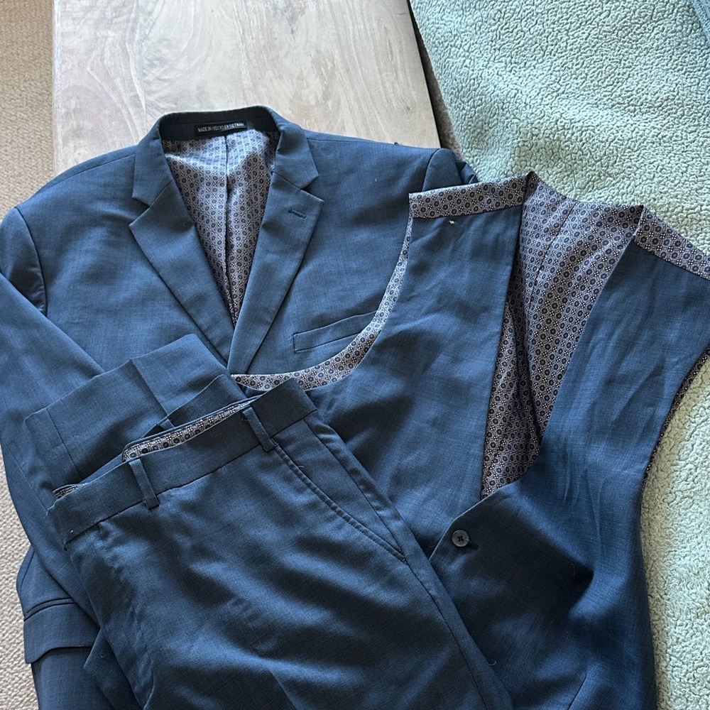 Original Penguin Men's Dark blue suit